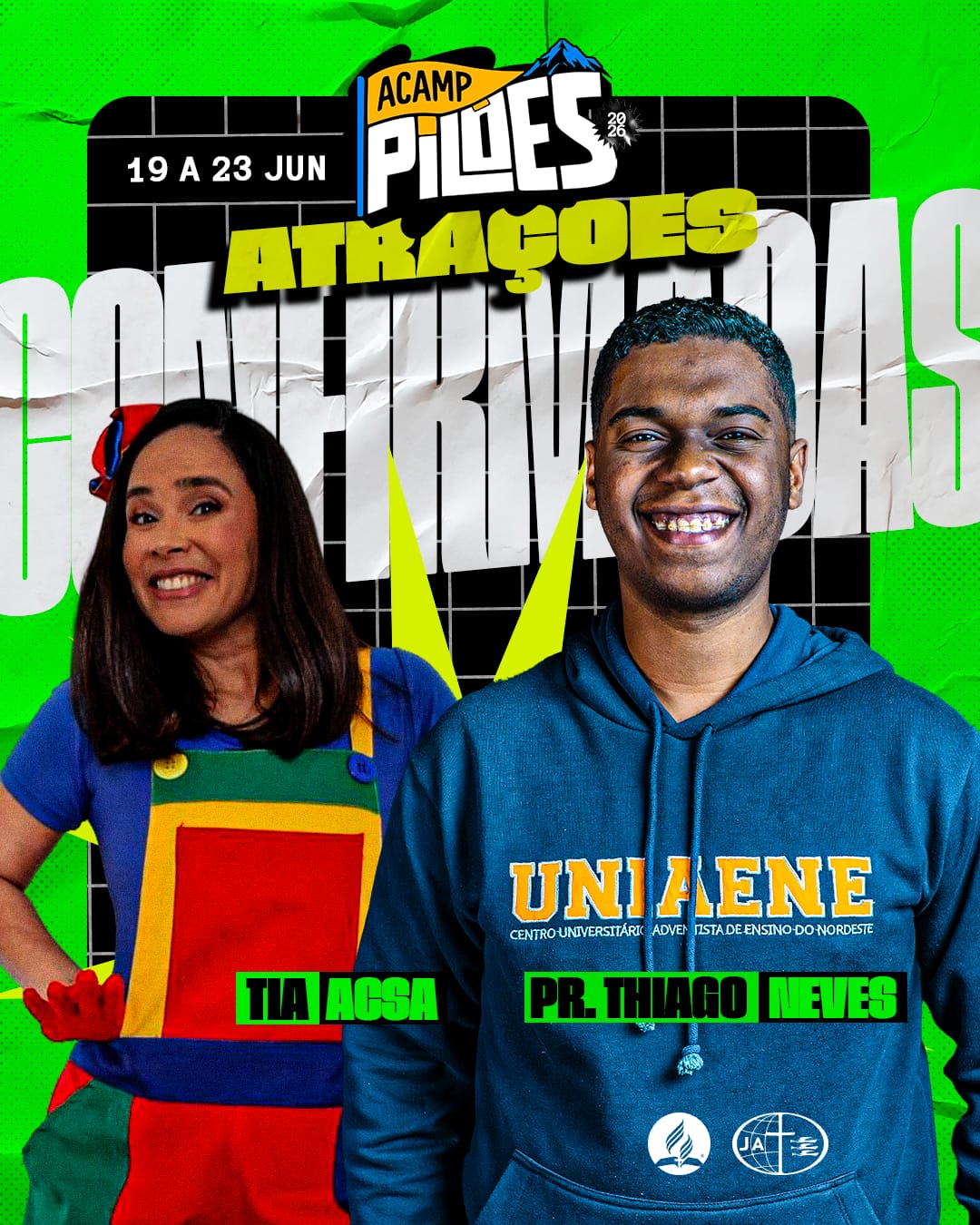 Tia Acsa e Pr. Thiago Neves